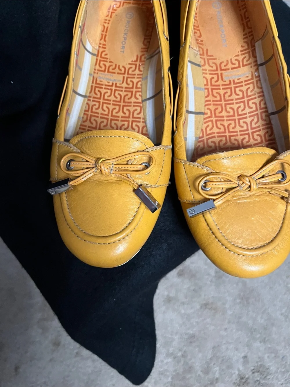 Rockport slip loafers